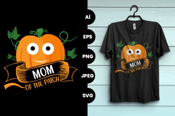 Download Halloween Pumpkin Mom Tshirt Design - Tshirt Collection