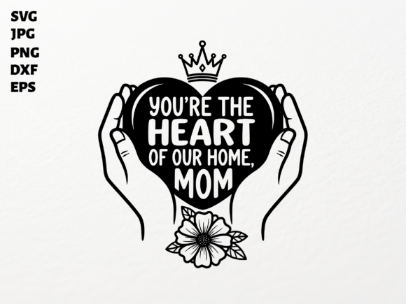 Download Queen Mother Home SVG for Cricut - Premium Resources